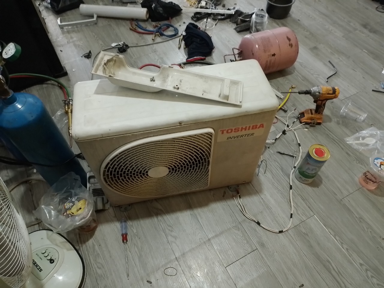 Quy trình sửa máy lạnh